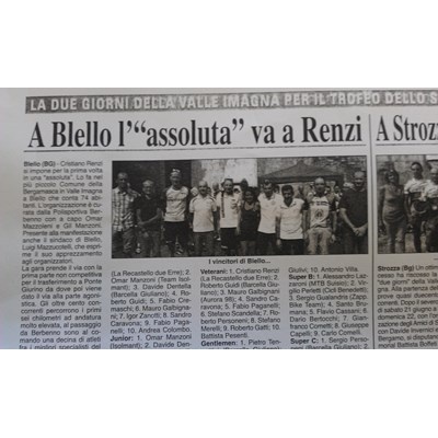 Gara Ciclistica Sant'Omobono - Blello 26 Giugno 2014_4