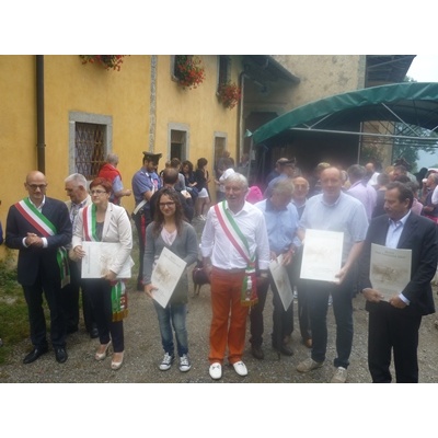 Inaugurazione Nuova Via 20 Luglio 2014, Municipio - ChiesaCimitero Via Papa Giovanni XXIII Santo_2