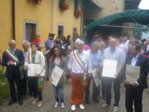 Inaugurazione Nuova Via 20 Luglio 2014, Municipio - ChiesaCimitero Via Papa Giovanni XXIII Santo_2