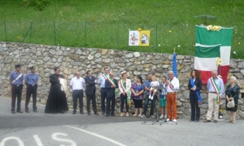 Inaugurazione Nuova Via 20 Luglio 2014, Municipio - ChiesaCimitero Via Papa Giovanni XXIII Santo_3