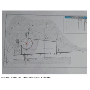 Progetto elisoccorso a Blello via Papa Giovanni XXIII