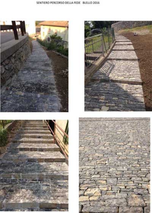 Sentiero Percorso della Fede - Blello 2016